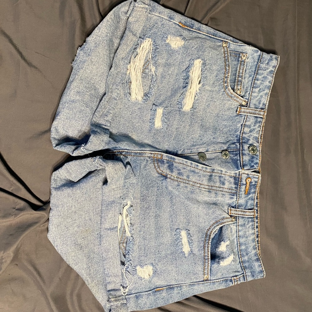 F21 DENIM SHORTS